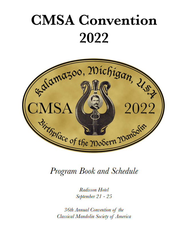 CMSA 2022 Program Cover
