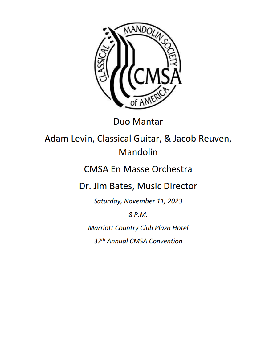 2022 Saturday Concert